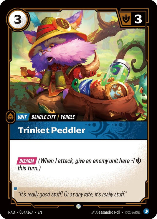 Image for Trinket Peddler [054/167] (RAD) - Riftbound: League of Legends Trading Card Game