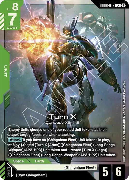 Image for Turn X [GD06-019] (GD06) - Gundam Card Game