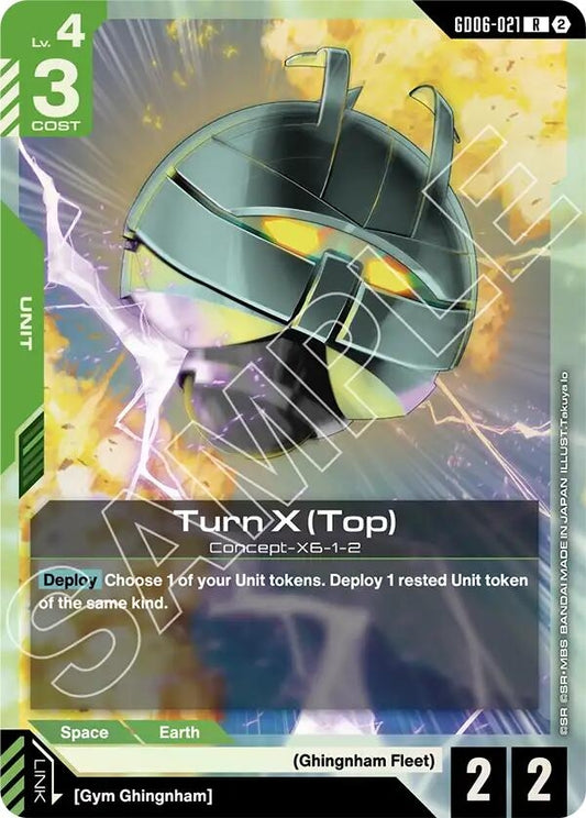 Image for Turn X (Top) [GD06-021] (GD06) - Gundam Card Game