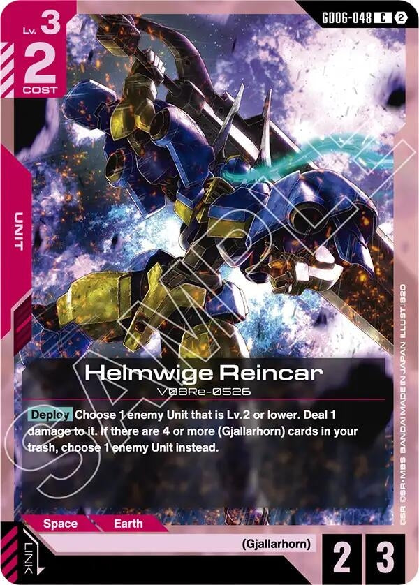 Image for Helmwige Reincar [GD06-048] (GD06) - Gundam Card Game