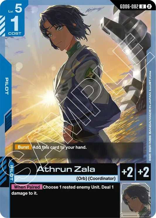 Image for Athrun Zala [GD06-082] (GD06) - Gundam Card Game