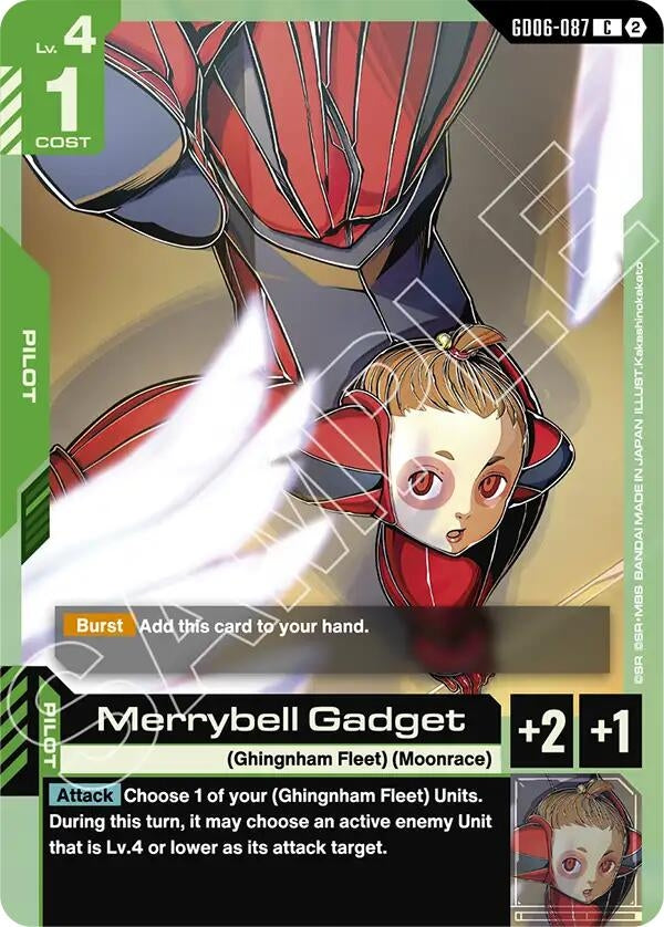 Image for Merrybell Gadget [GD06-087] (GD06) - Gundam Card Game