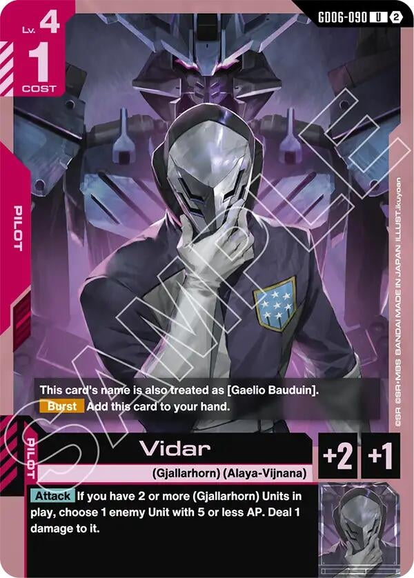 Image for Vidar [GD06-090] (GD06) - Gundam Card Game