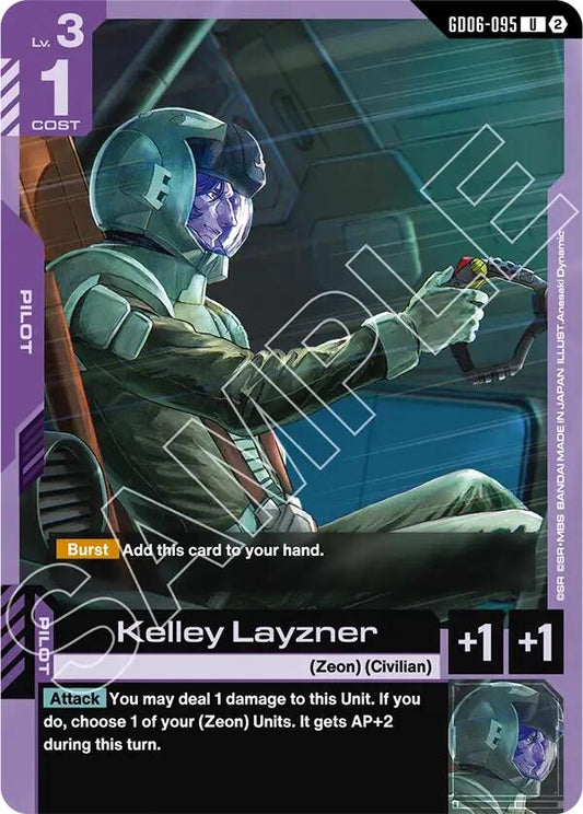 Image for Kelley Layzner [GD06-095] (GD06) - Gundam Card Game