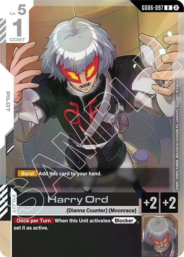 Image for Harry Ord [GD06-097] (GD06) - Gundam Card Game