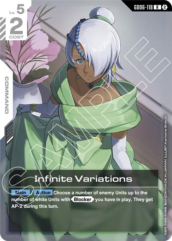 Image for Infinite Variations [GD06-118] (GD06) - Gundam Card Game