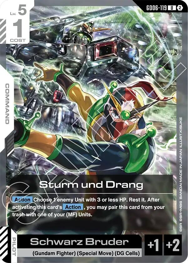 Image for Sturm und Drang [GD06-119] (GD06) - Gundam Card Game
