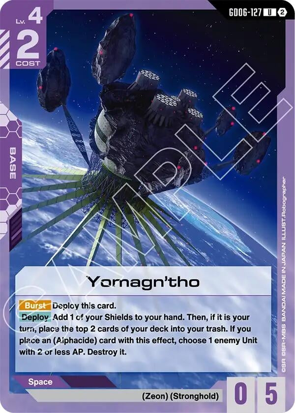 Image for Yomagn'tho [GD06-127] (GD06) - Gundam Card Game