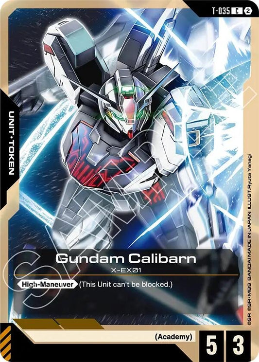 Image for Gundam Calibarn (T-035) Token [T-035] (GD06) - Gundam Card Game