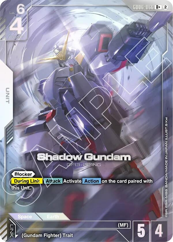 Image for Shadow Gundam (R+) [GD06-066] (GD06) - Gundam Card Game