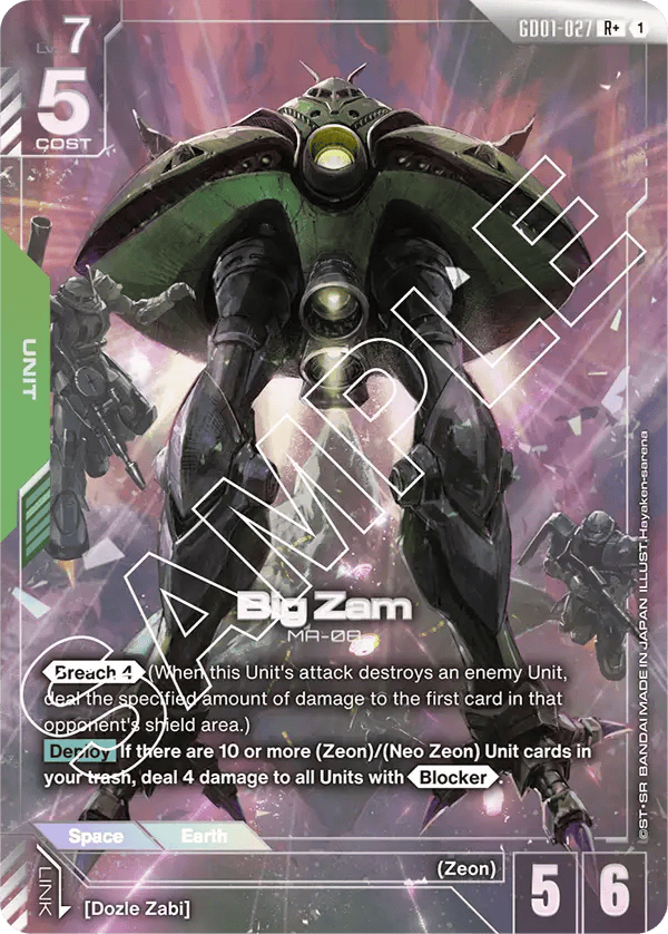 Big Zam — R+ — GD01-027