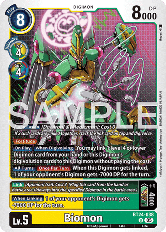 Biomon — BT24-038 U
