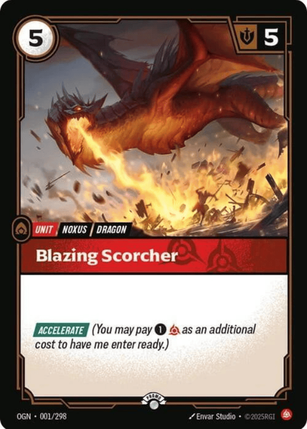 Blazing Scorcher — Nexus Night — 001/298
