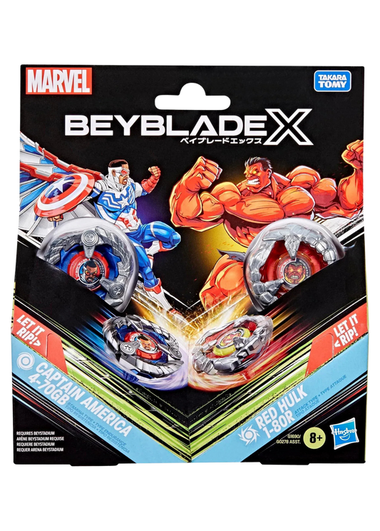 Captain America and Red Hulk Multipack Set