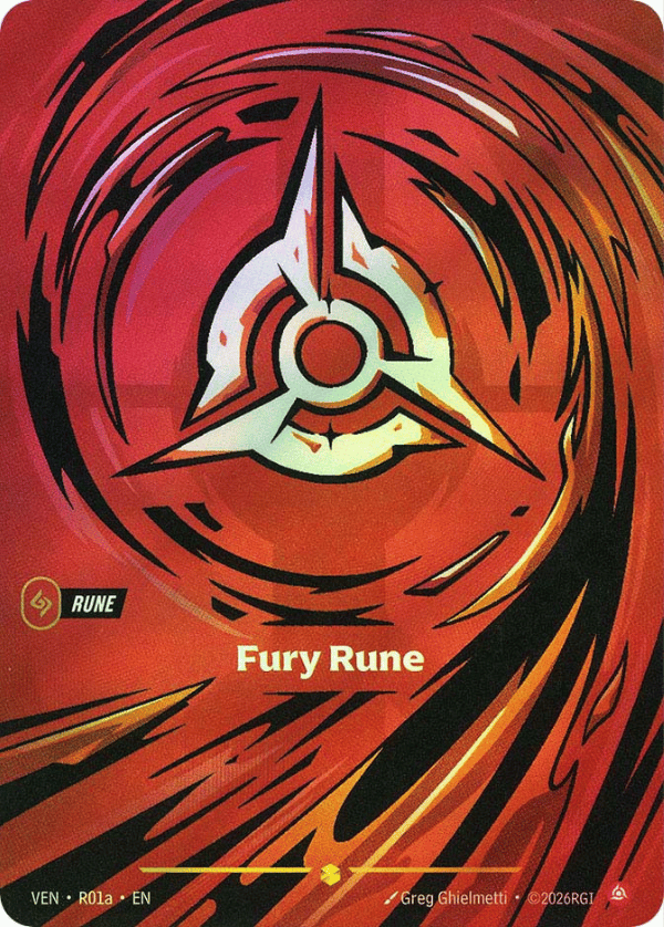 Fury Rune — R01a — Vendetta