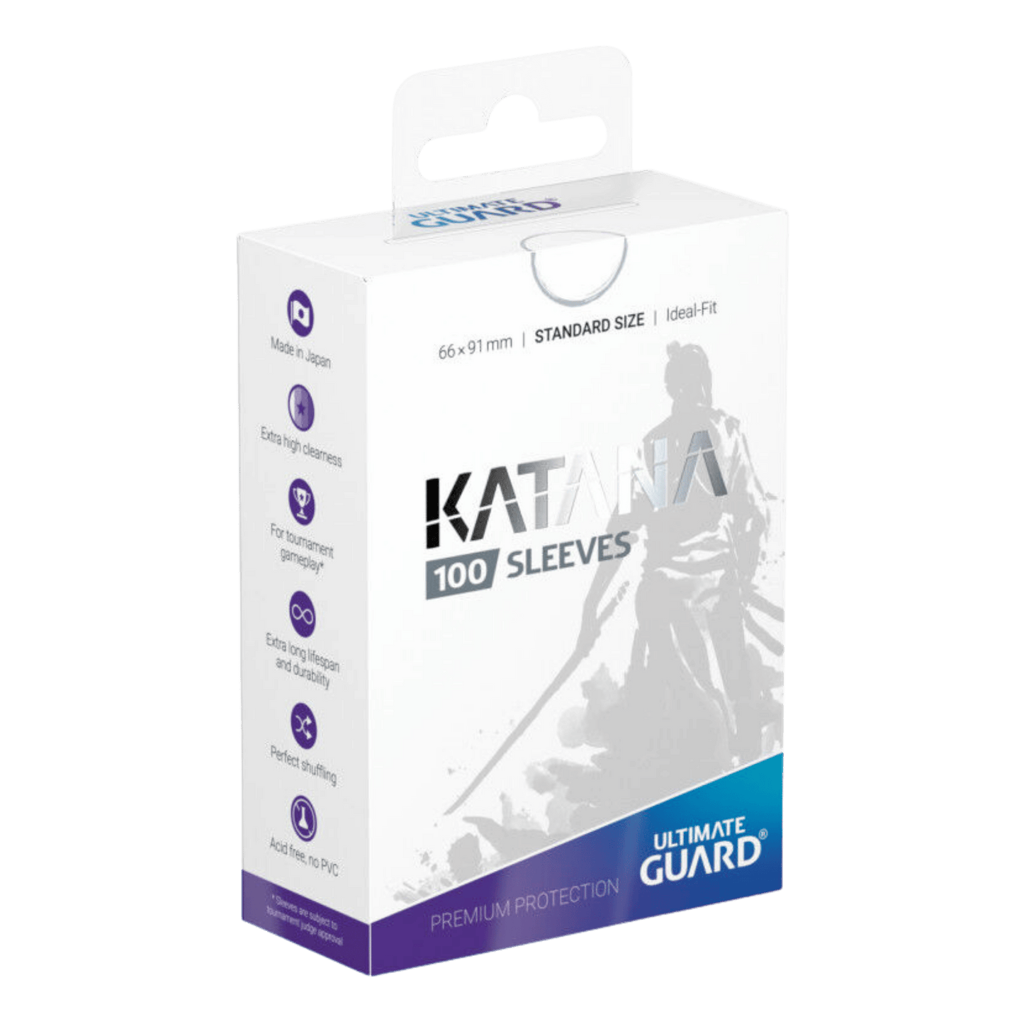 Katana Sleeves  — Standard Size — White