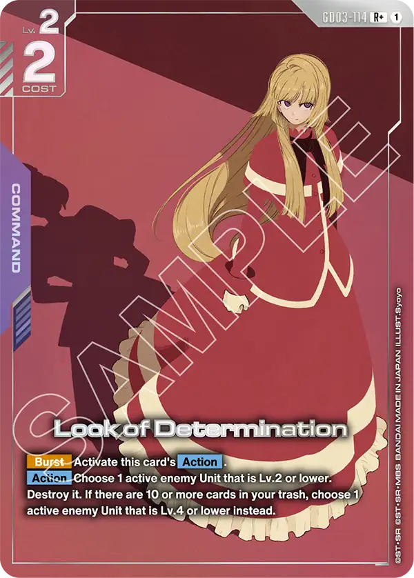 Look of Determination (R+) [GD03-114]