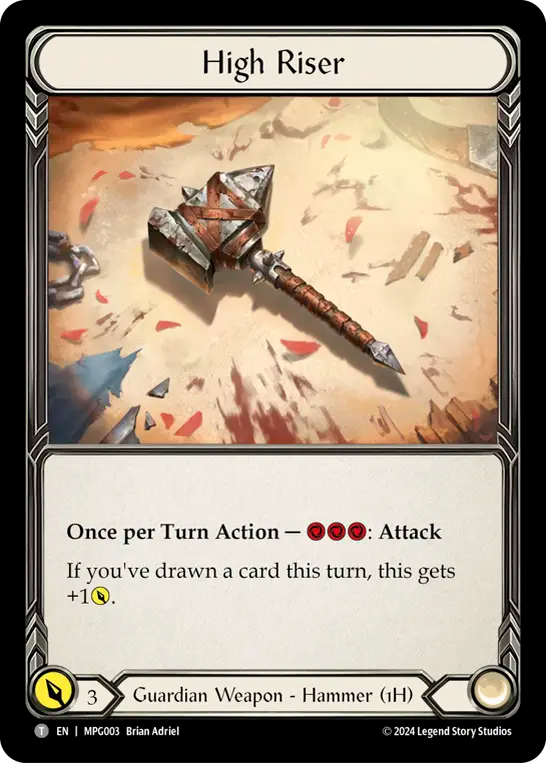 Valda Brightaxe // High Riser [MPG002 // MPG003]