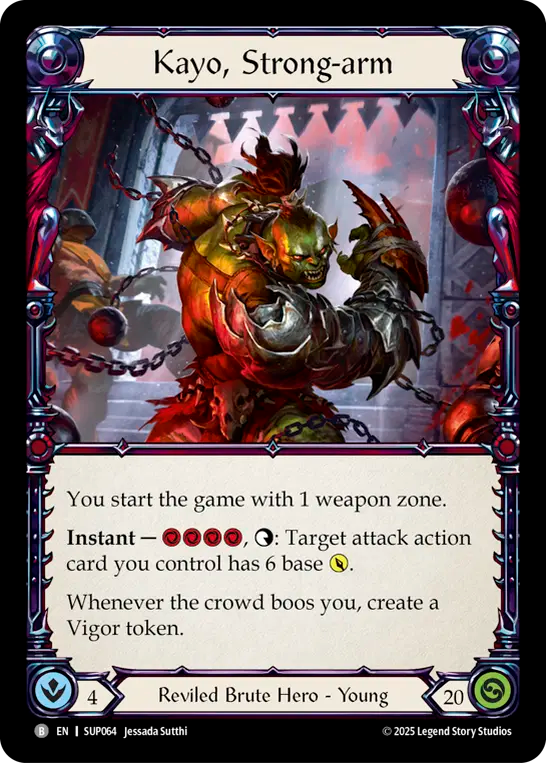 Tuffnut. // Kayo, Strong-arm [SUP002//SUP064]