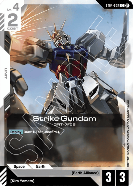 Strike Gundam — Edition Beta — ST04-002