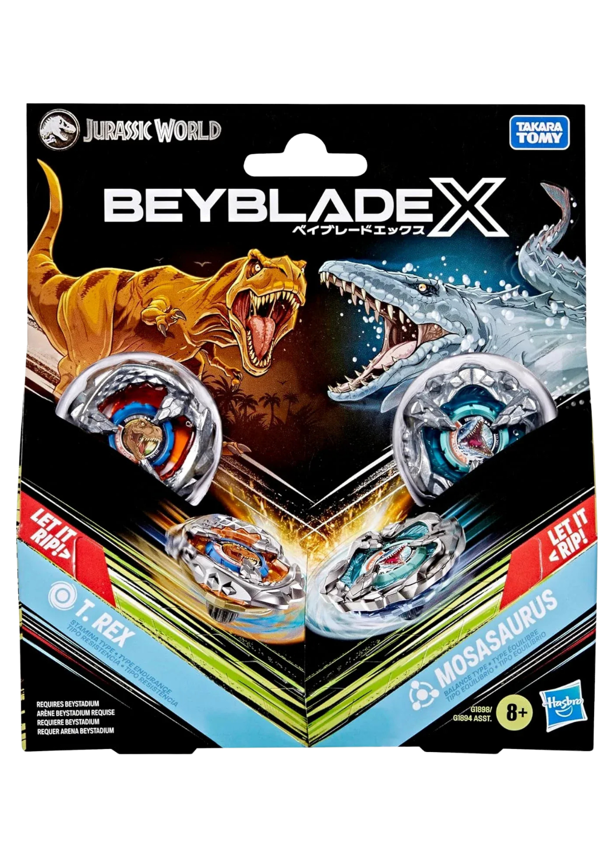 T. Rex and Mosasaurus Multipack Set